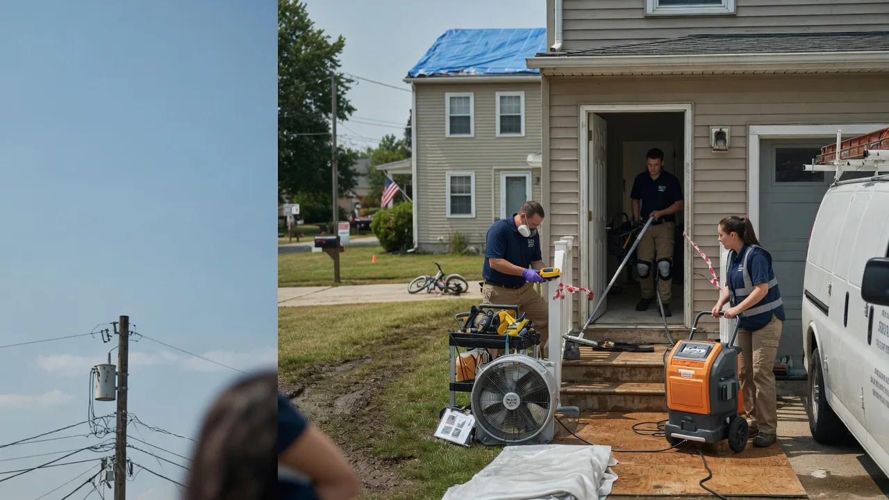 Water Damage Repair in Masury, OH near me